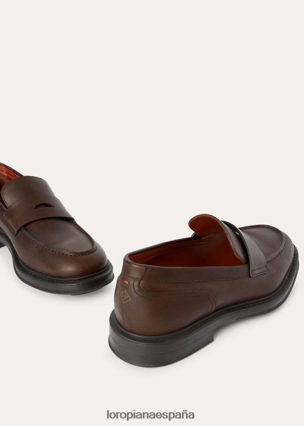 mocasines travis Loro Piana hombres negro (8000) VR0BH61352 zapatos