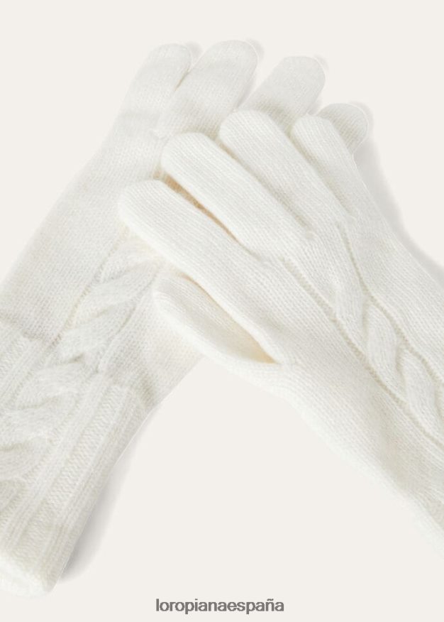 guantes courchevel Loro Piana mujer blanco (1000) VR0BH6622 accesorios