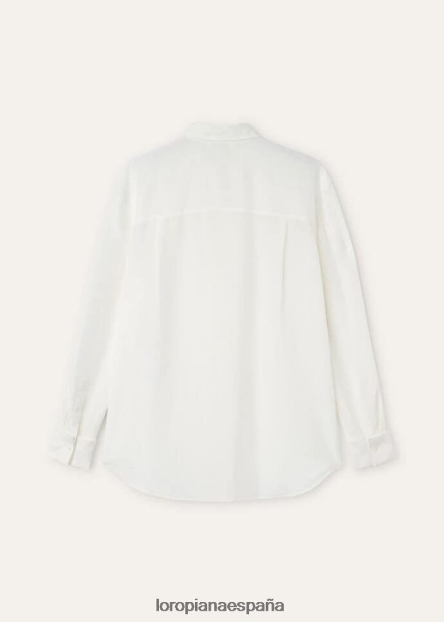 camisa jayla Loro Piana mujer blanco (1000) VR0BH6215 ropa