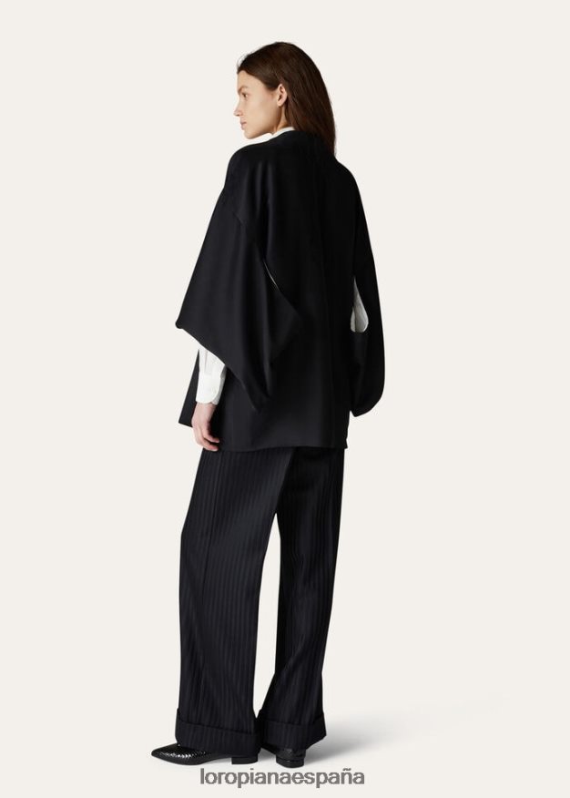 chaqueta krista Loro Piana mujer negro (8000) VR0BH6277 ropa