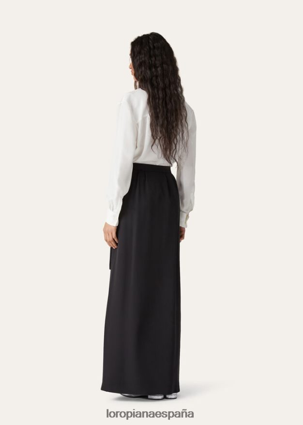 falda athina Loro Piana mujer negro (8000) VR0BH6361 ropa