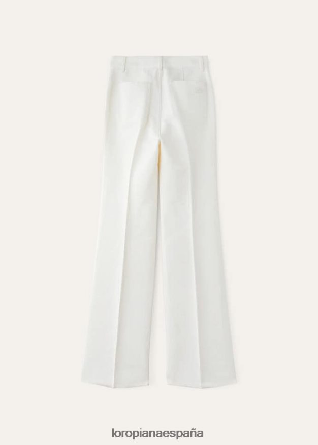pantalon danbeth Loro Piana mujer blanco (1000) VR0BH6343 ropa